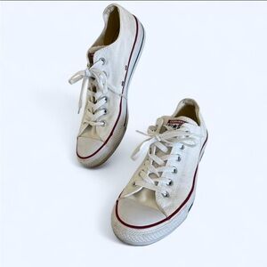 Converse Classic White Canvas Sneakers